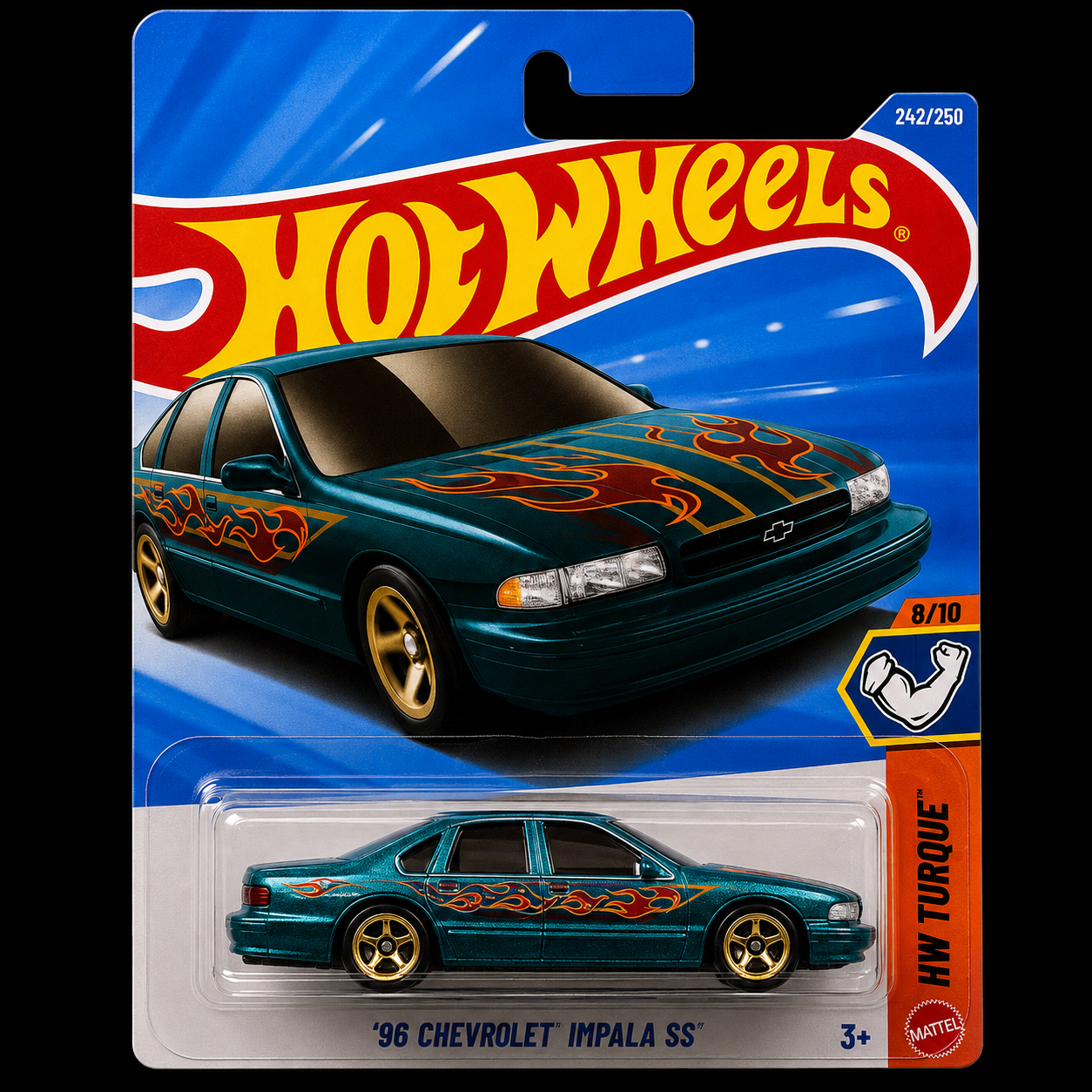 HOT WHEELS MAINLINE 2026 - '96 CHEVROLET IMPALA SS (242/250)