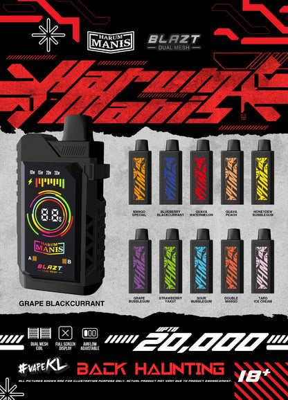 CARTRIDGE HARUM MANIS 20000 PUFFS
