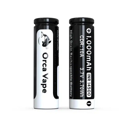 BATTERY ORCA VAPE 14500 1000 mAh ( 1 PCS )