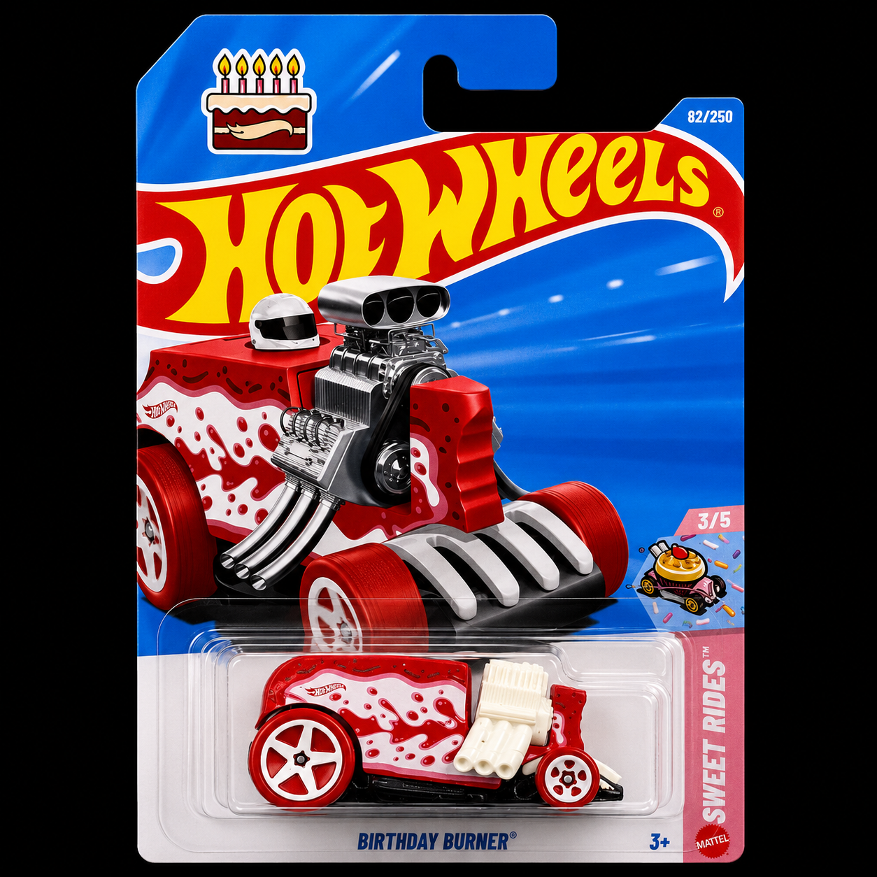 HOT WHEELS MAINLINE 2026 - BIRTHDAY BURNER (82/250)