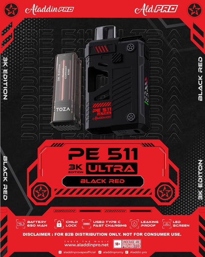 DEVICE ALADDIN PRO PE 511 ULTRA 3K PUFFS