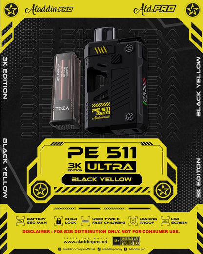 DEVICE ALADDIN PRO PE 511 ULTRA 3K PUFFS