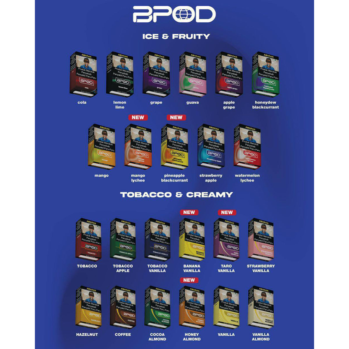 CARTRIDGE BOLD POD SINGLE PACK