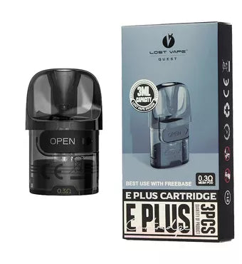 CARTRIDGE E PLUS THELEMA by LOST VAPE 0.30Ω 0.60Ω ( 3 PODS )
