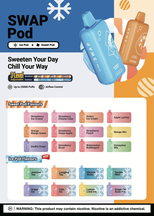 ELF BAR SWAP 25K PUFFS