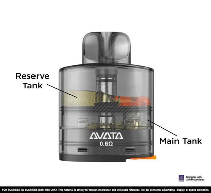 CARTRIDGE ASPIRE AVATA 15ML