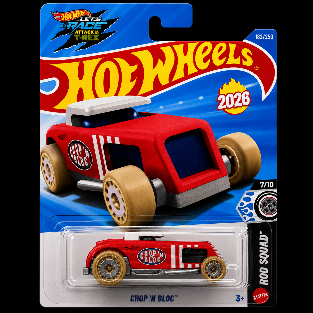 HOT WHEELS MAINLINE 2026 - CHOP 'N BLOCK (182/250)