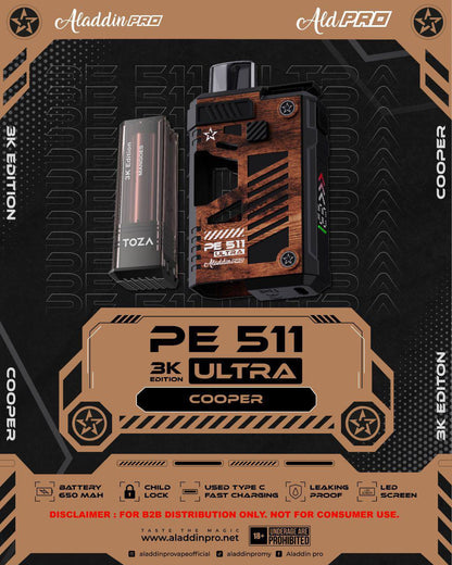 DEVICE ALADDIN PRO PE 511 ULTRA 3K PUFFS
