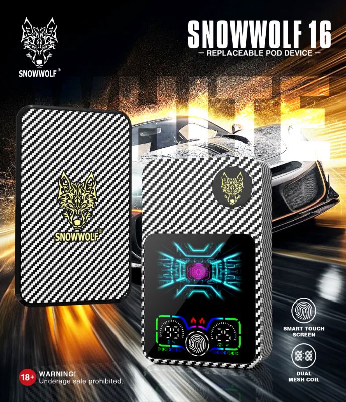 STARTER KIT SNOWWOLF 16000 PUFFS ( DEVICE ONLY )