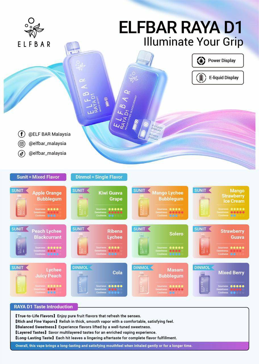 ELF BAR D1 13000 PUFFS