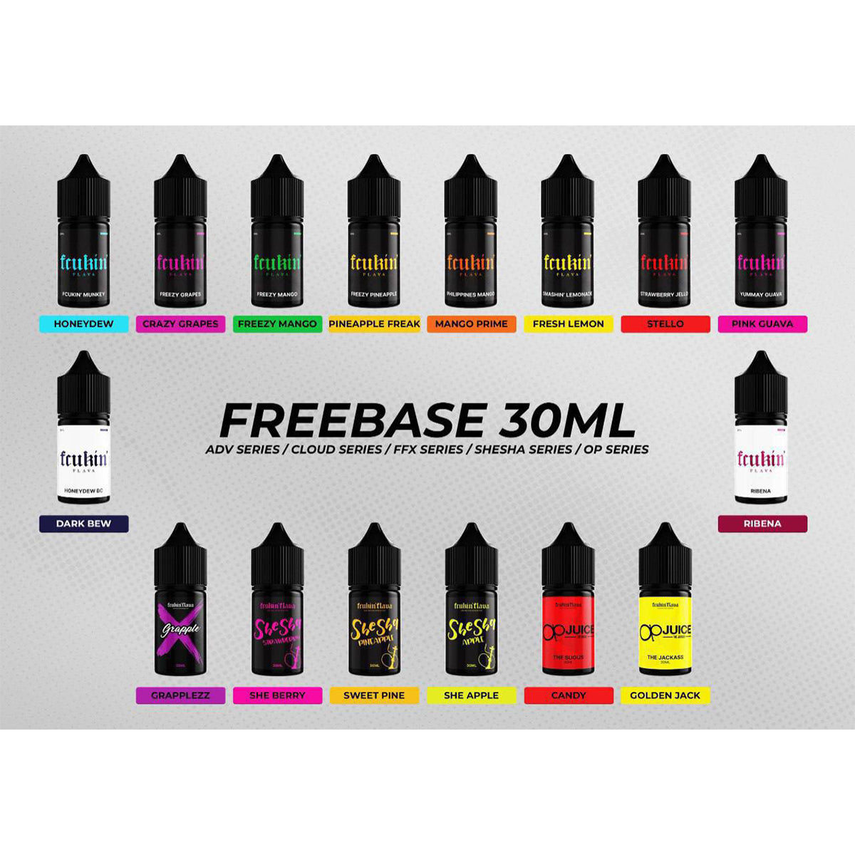 FREEBASE FCUKIN FLAVA 30ML
