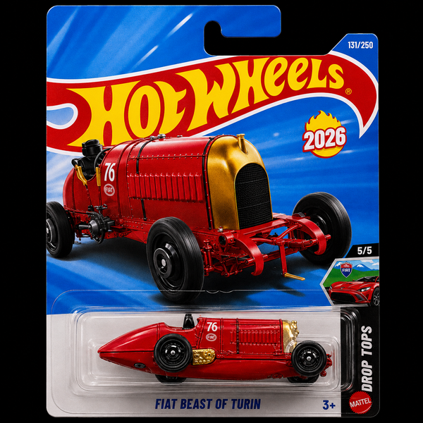 HOT WHEELS MAINLINE 2026 - FIAT BEAST OF TURIN (131/250)