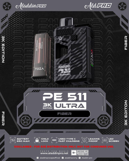 DEVICE ALADDIN PRO PE 511 ULTRA 3K PUFFS