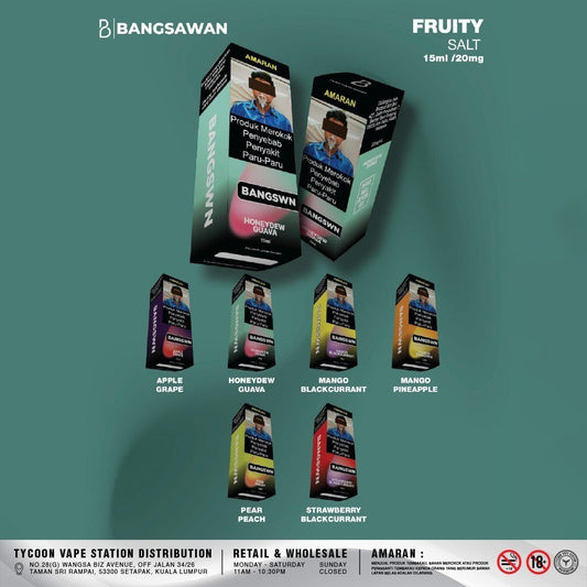 BANGSAWAN FRUITY SALT 15ML 20MG