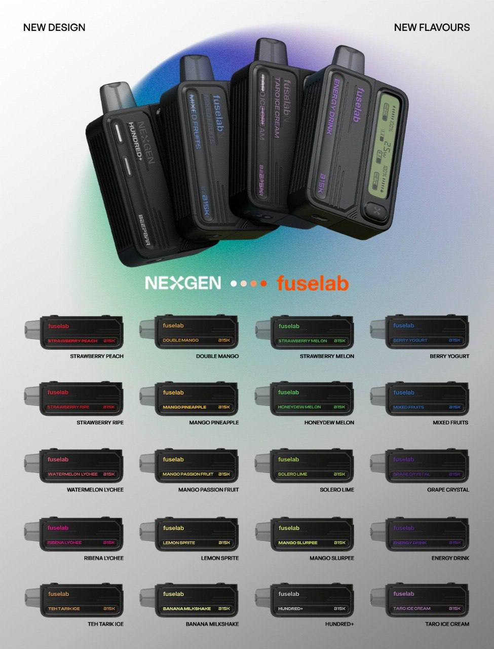 CARTRIDGE BEEPBAR POD 15000 PUFFS by FUSELAB