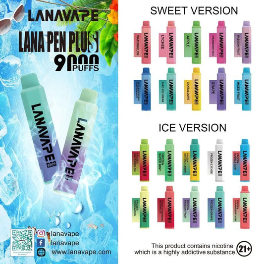LANA PEN PLUS 9000 PUFFS