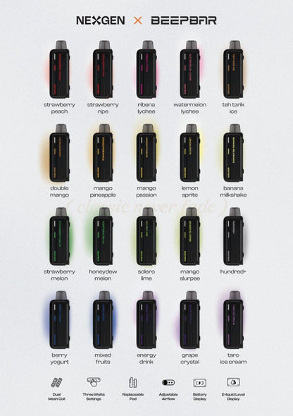 CARTRIDGE BEEPBAR POD 15000 PUFFS by FUSELAB