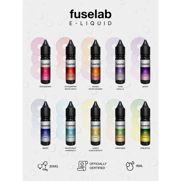 SALT FUSELAB E-LIQUID 15ML 20MG