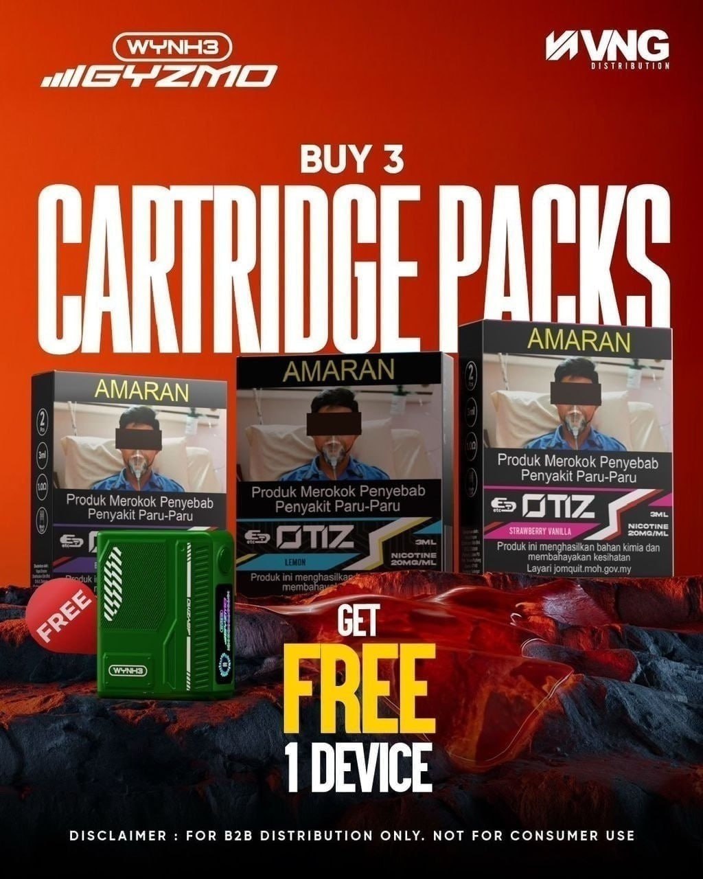 KIT WYNH3 GYZMO - BUY 3 FOC 1 DEVICE