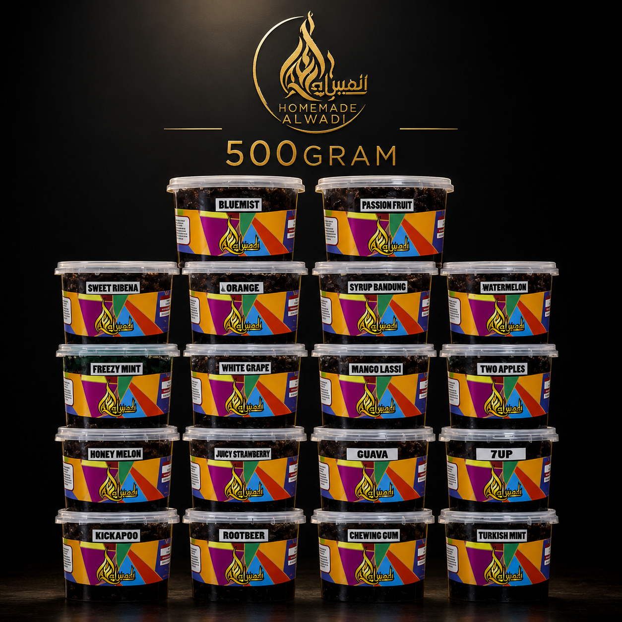 HOMEMADE ALWADI PREMIUM HOOKAH FLAVOUR 500gram