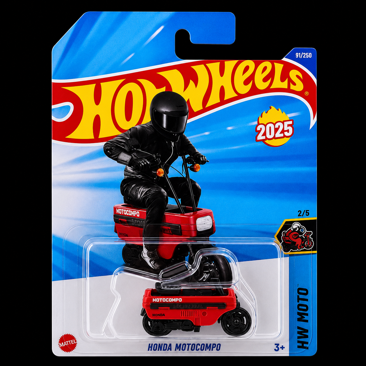 HOT WHEELS MAINLINE 2025 - HONDA MOTOCOMPO (181/250)