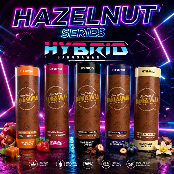 HYBRID BANGSAWAN HAZELNUT SERIES 10ML