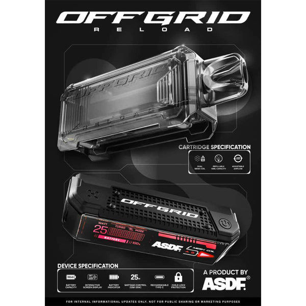 KIT SET ASDF OFFGRID RELOAD UNPLUG