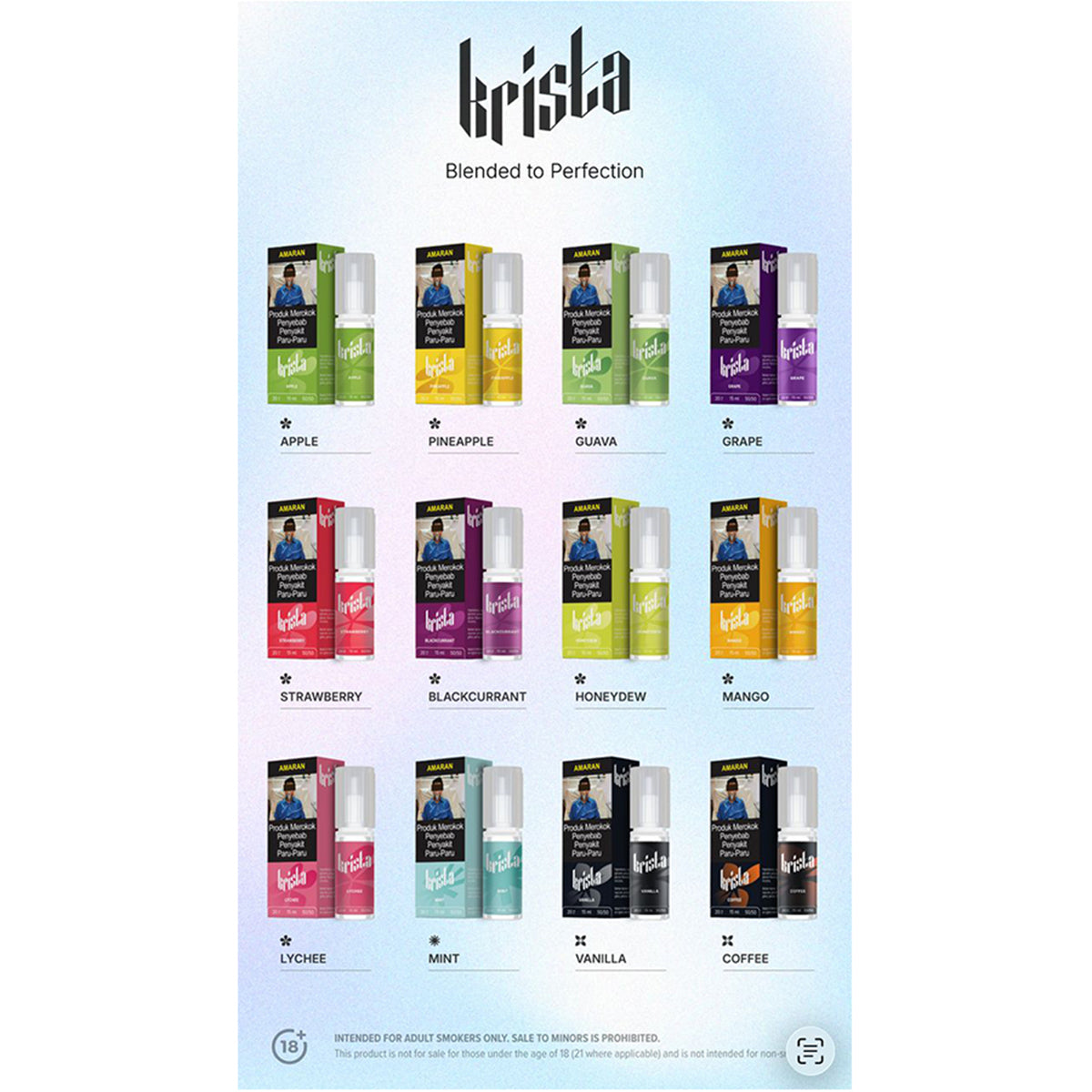 SALT KRISTA 15ML 20MG