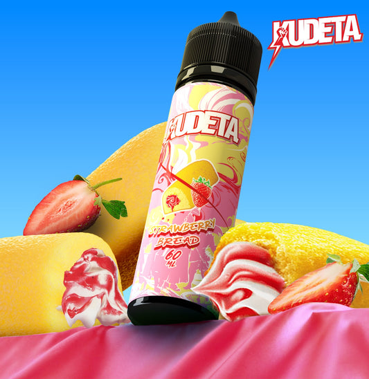 FREEBASE KUDETA CREAMY STRAWBERRY BREAD 60ML