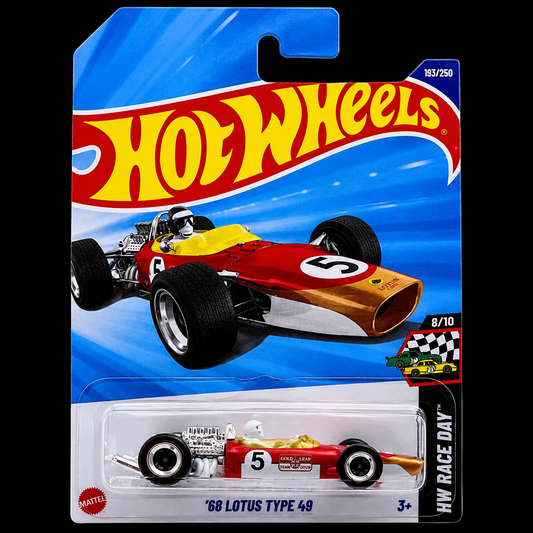 HOT WHEELS MAINLINE 2025 - '68 LOTUS TYPE 49 (193/250)