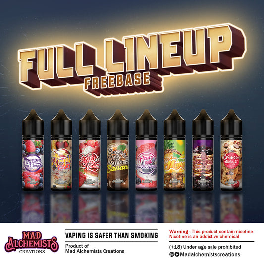 FREEBASE ORIGINAL CREAMY SERIES 60ML by MAD ALCHEMIST