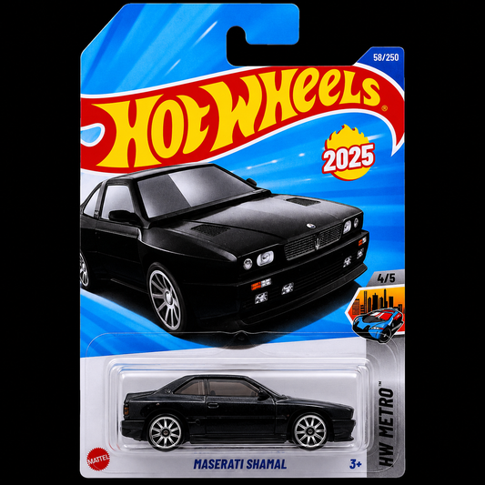 HOT WHEELS MAINLINE 2025 - MASERATI SHAMAL (58/250)