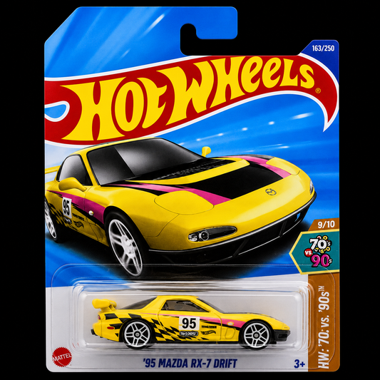 HOT WHEELS MAINLINE 2025 - '95 MAZDA RX-7 DRIFT (163/250)