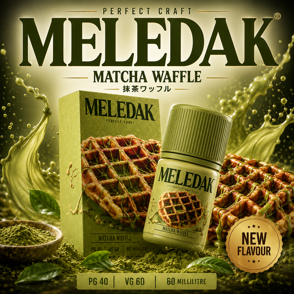 FREEBASE MELEDAK MATCHA WAFFLE 60ML