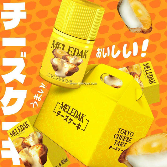 FREEBASE MELEDAK TOKYO CHEESE TART 60ML