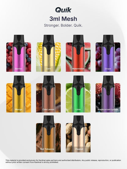 KARDINAL MESH 3ML 3000 PUFFS