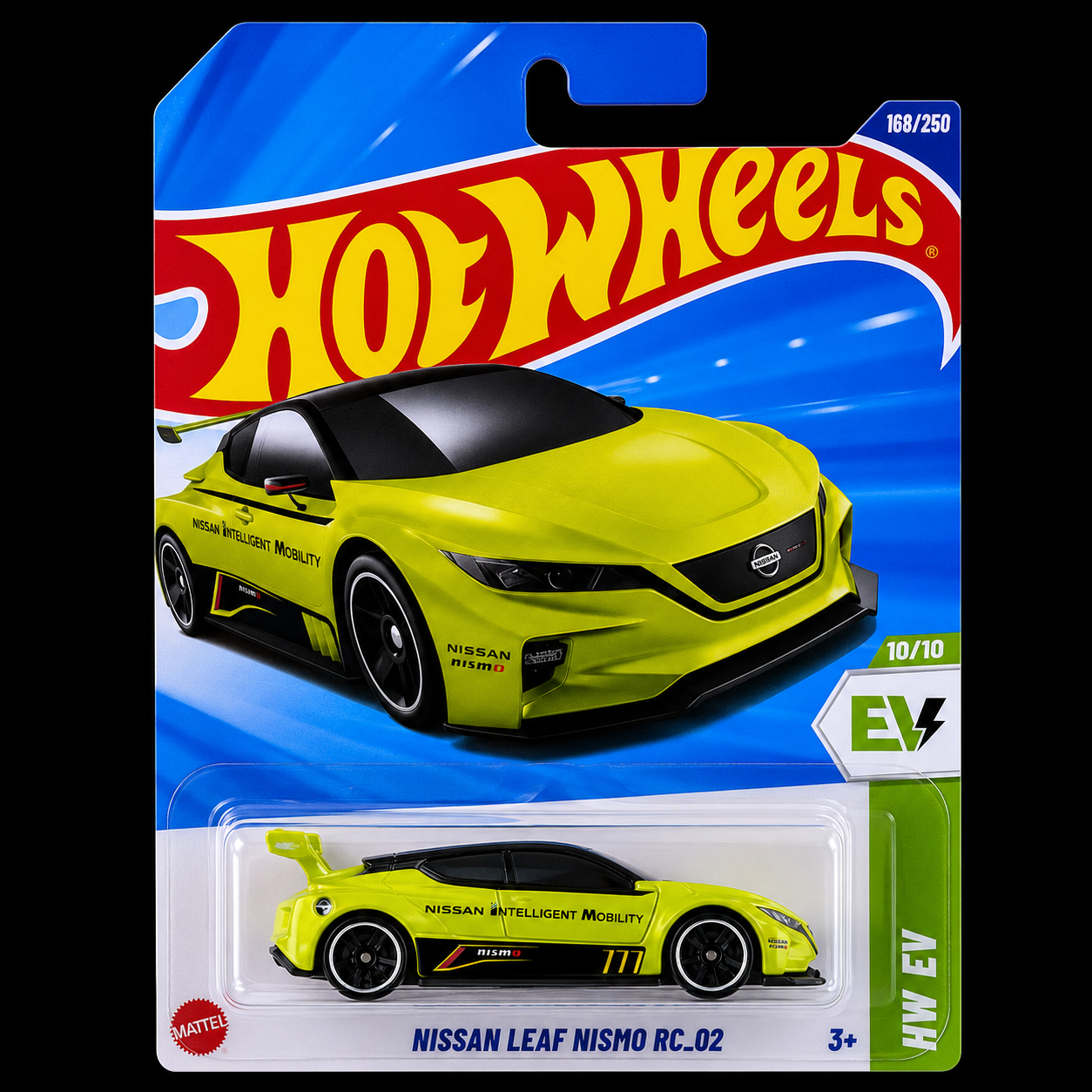 HOT WHEELS MAINLINE 2025 - NISSAN LEAF NISMO RC_02 (168/250)