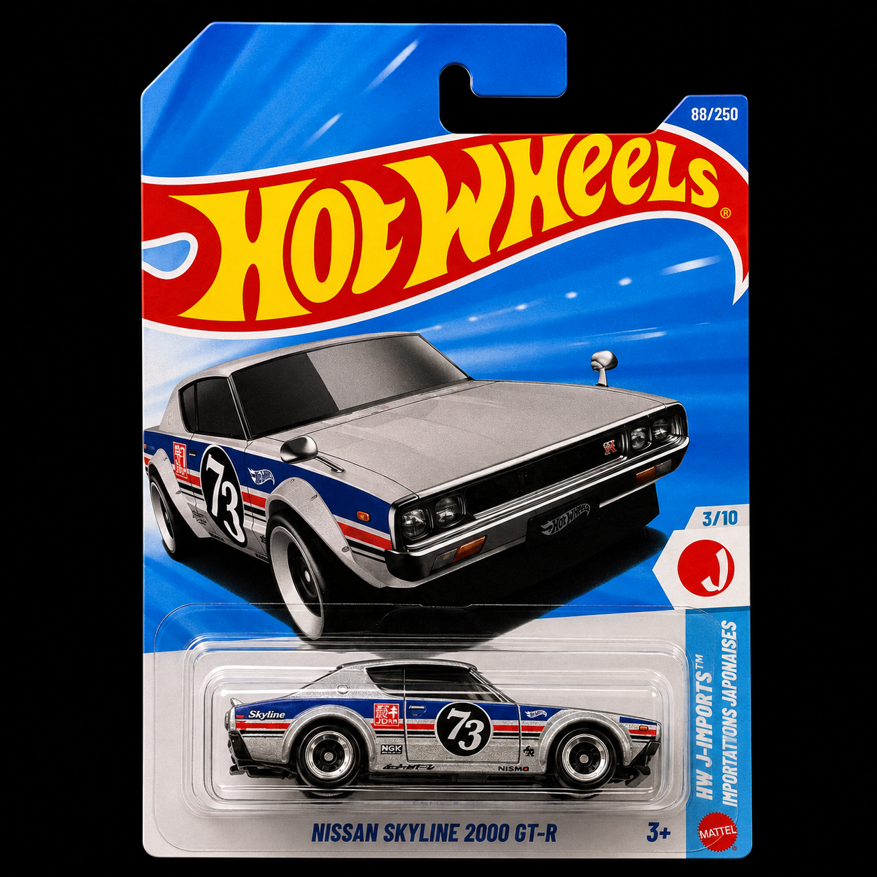 HOT WHEELS MAINLINE 2026 - NISSAN SKYLINE 2000 GT-R (88/250)