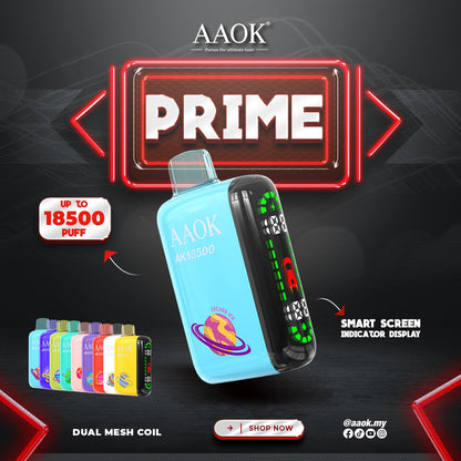 AAOK PRIME 18500 PUFFS