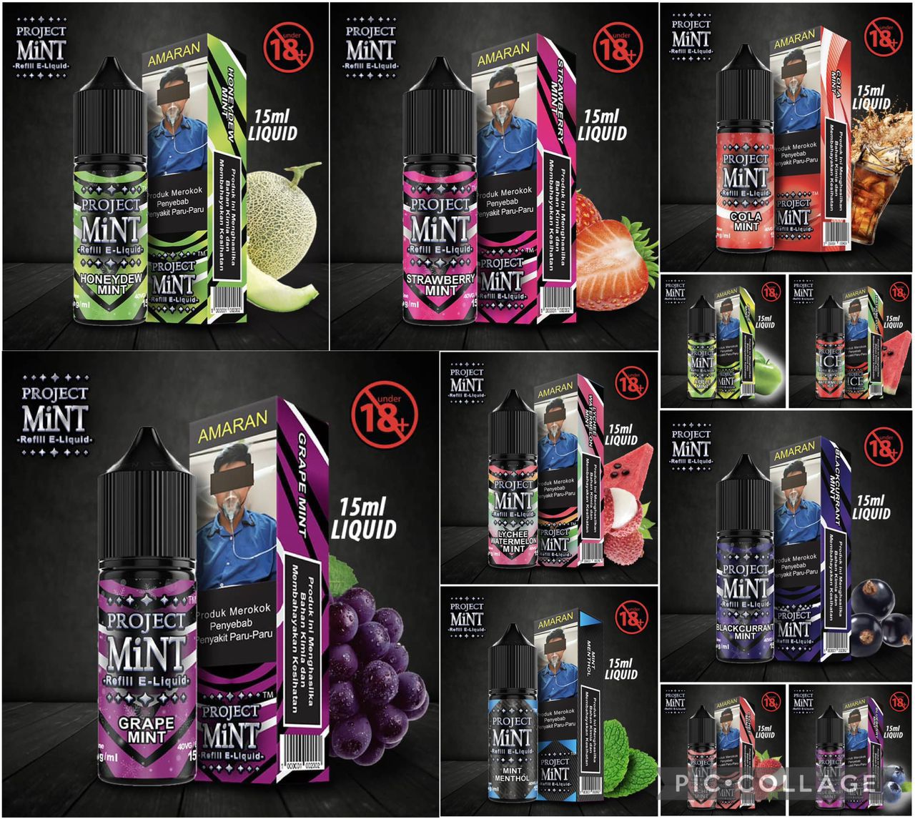 PROJECT MINT EJUICE 15ML