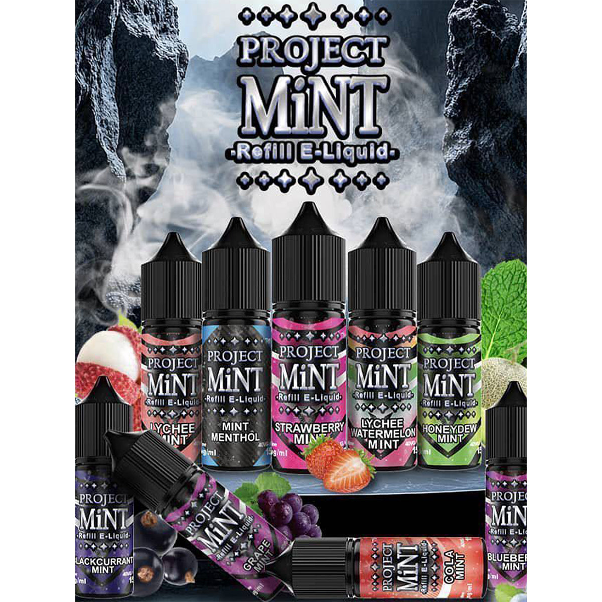 SALT PROJECT MINT EJUICE 15ML