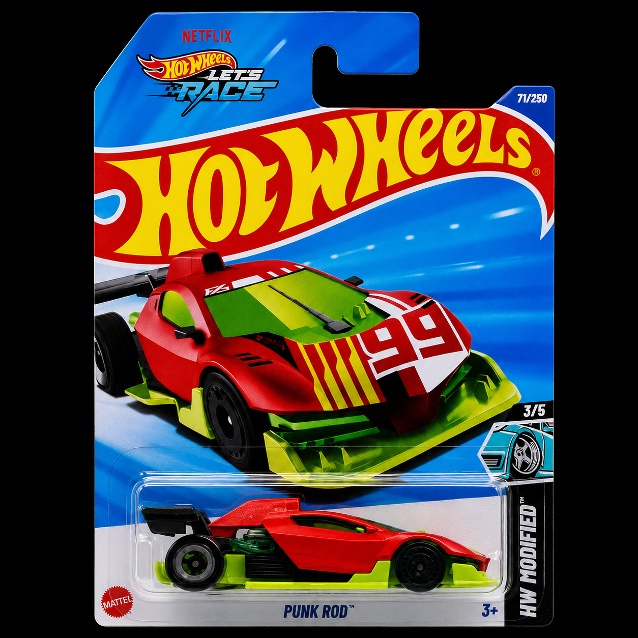 HOT WHEELS MAINLINE 2025 - PUNK ROD (71/250)
