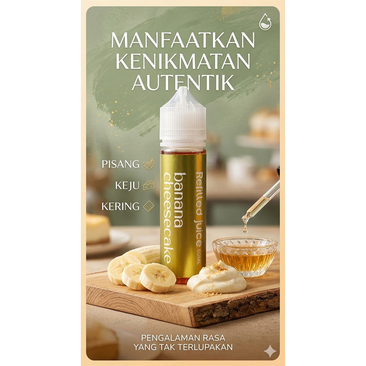 FREEBASE REFILLED JUICE BANANA CHEESECAKE 60ML