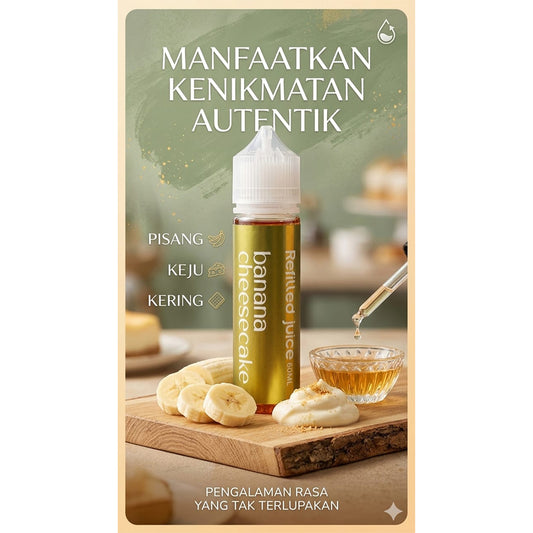 FREEBASE REFILLED JUICE BANANA CHEESECAKE 60ML