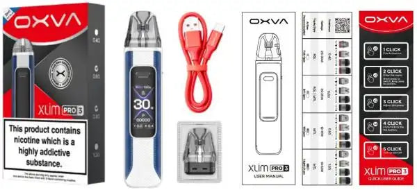 DEVICE KIT OXVA XLIM PRO 3 (2ML)
