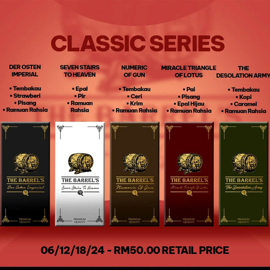 FREEBASE THE BARRELS CLASSIC SERIES 50ML
