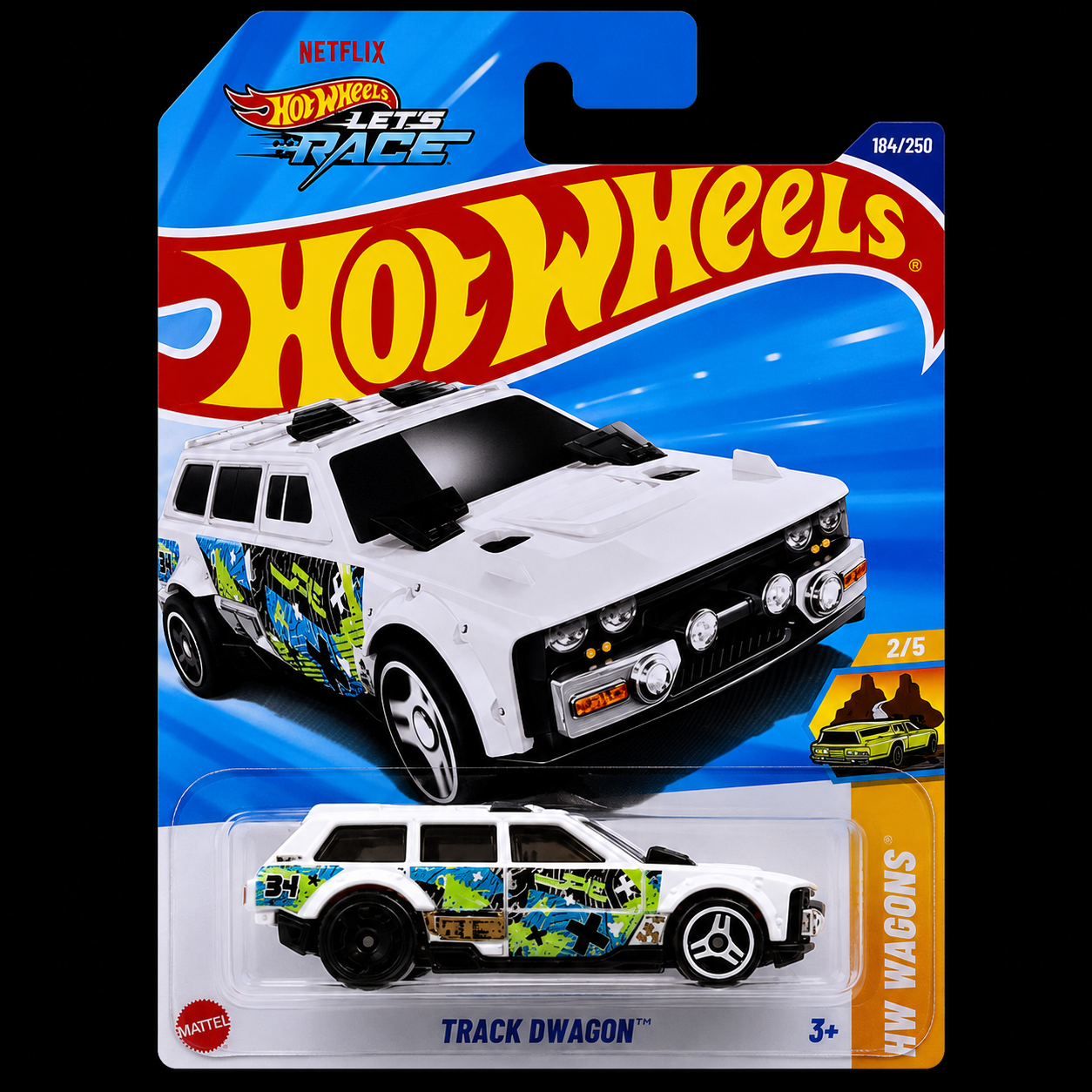 HOT WHEELS MAINLINE 2025 - TRACK DWAGON (184/250)