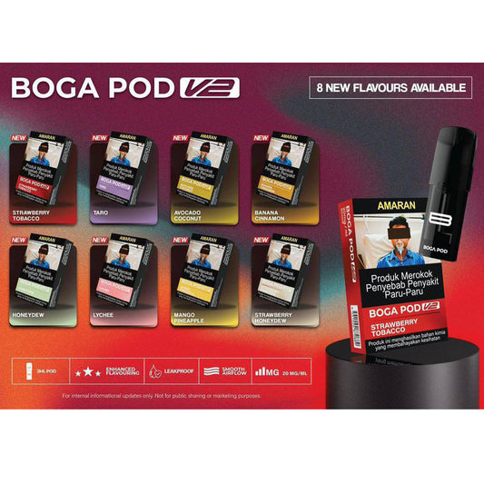 BOGAPOD 2ML ( 1 POD ) COMPATIBLE NANO
