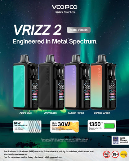 KIT SET VOOPOO VRIZZ 2 / VOOPOO MAX