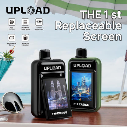 UPLOAD 25000 PUFFS by FIREROSE ( NO SCREEN )
